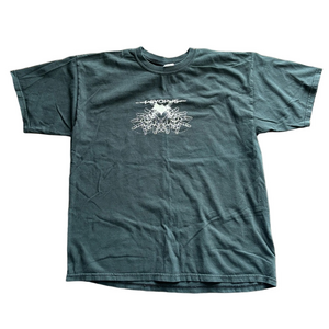 Psyopus Vintage Y2K Black Graphic T-Shirt size XL